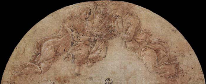 Sandro Botticelli Three Angels oil painting image
